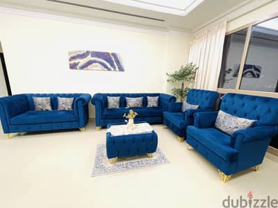 Royal Sofa Set (3+2+1+1) in brand new condition