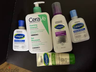 Cera Ve & Cetaphil products Starting from BD 5.1 to 12bd