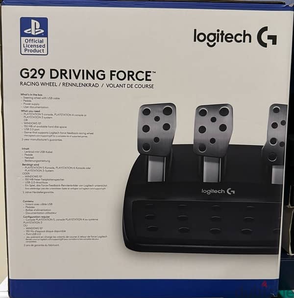 Logitech G29 Racing Wheel 6