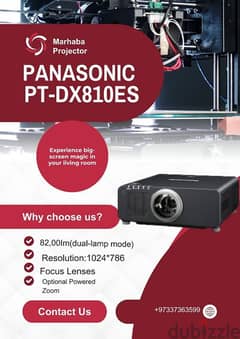 Panasonic PT-DX810 ES 0