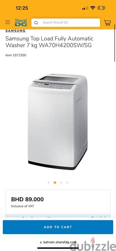 brand new washing machine 7 KG latest model 2