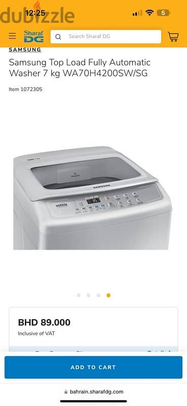 brand new washing machine 7 KG latest model 3