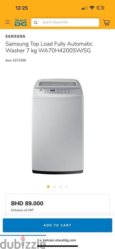 brand new washing machine 7 KG latest model 4