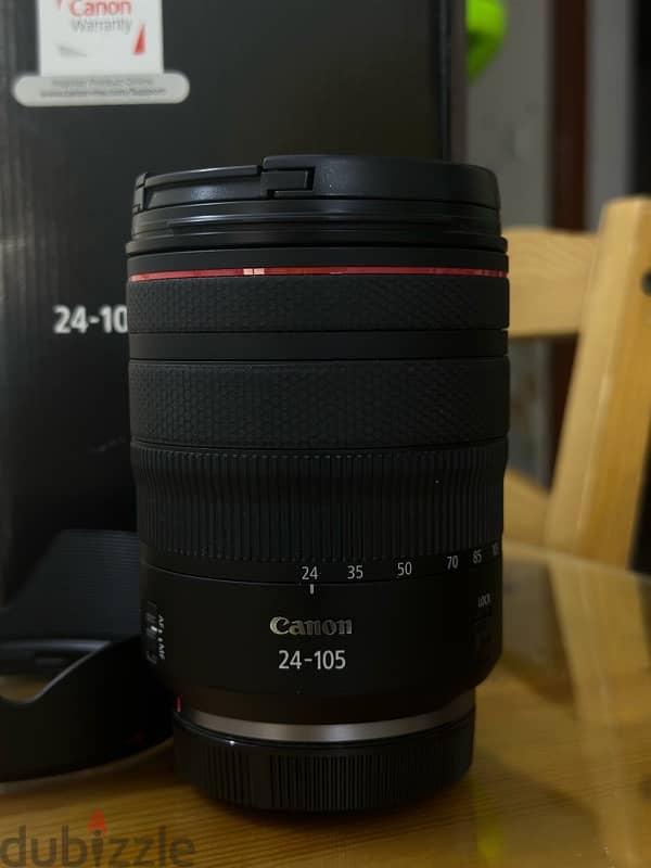 Canon RF 24-105 mm F4 L IS USM lens Same like new 2