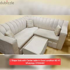 L Shape Sofa and other items for sale with Delivery 0