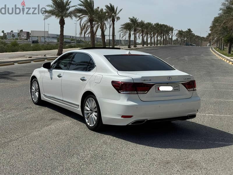 Lexus LS 460L 2013 white 5