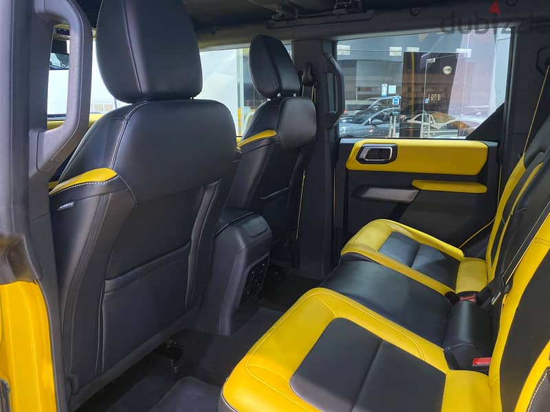 Ford Bronco Wildtrak 2022 Yellow 4