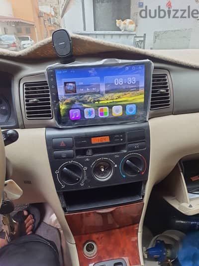 screens with installation Toyota Corolla  + yaris