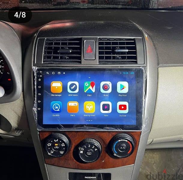 screens with installation Toyota Corolla  + yaris 2