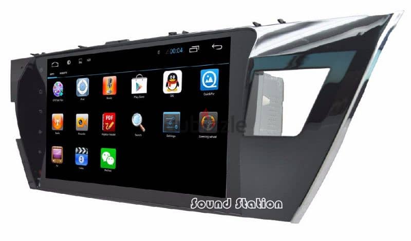 screens with installation Toyota Corolla  + yaris 8