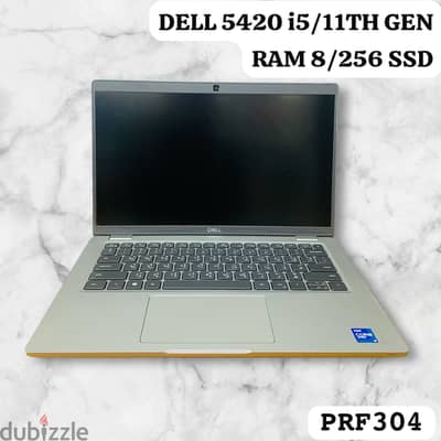 DELL 11th GENERATION LAPTOP,CORE i5 8GB RAM 256GB SSD