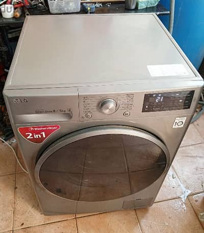 8.5kg lg wash and driyir  sam new