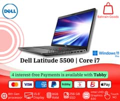 Dell Latitude 5500 15.6" FHD Laptop, Intel Core i7 [8th-Gen] 0