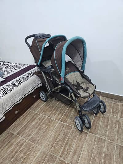 graco double stroller 20bd