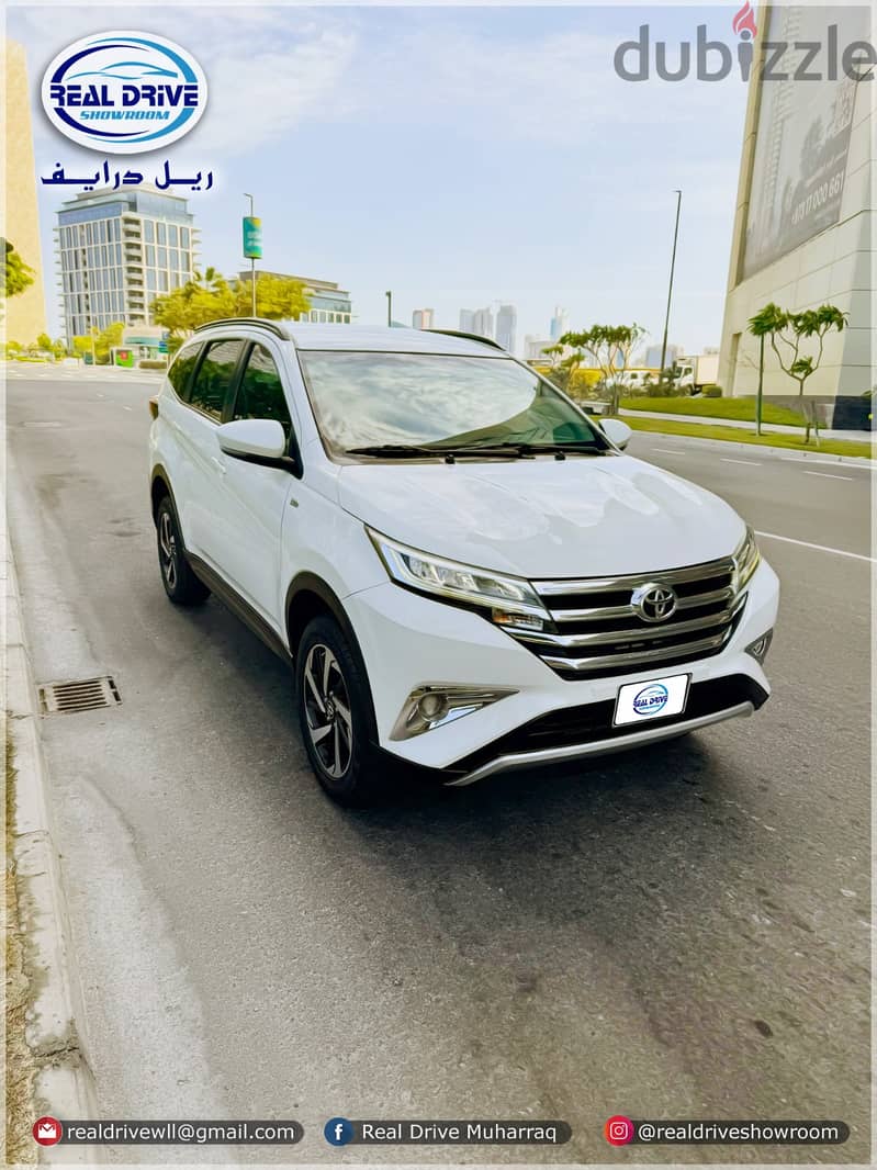 TOYOTA RUSH 7 SEATER  : 2020 : 1.5L V4  WHITE 43000KM 0