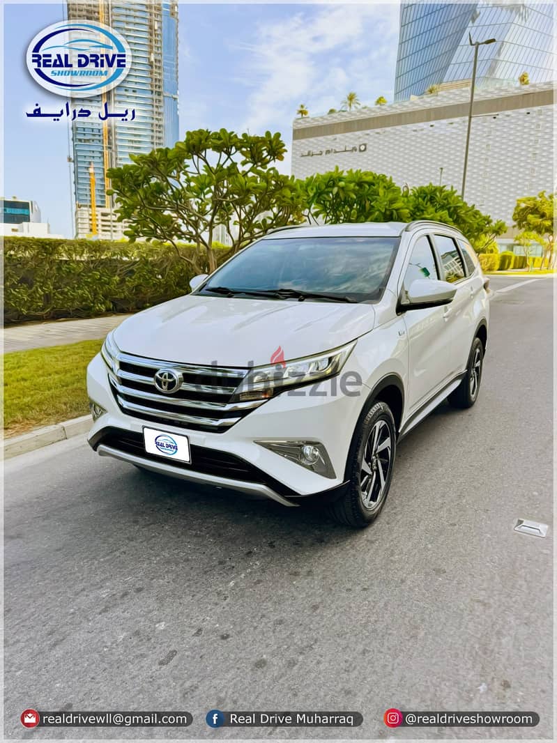 TOYOTA RUSH 7 SEATER  : 2020 : 1.5L V4  WHITE 43000KM 1