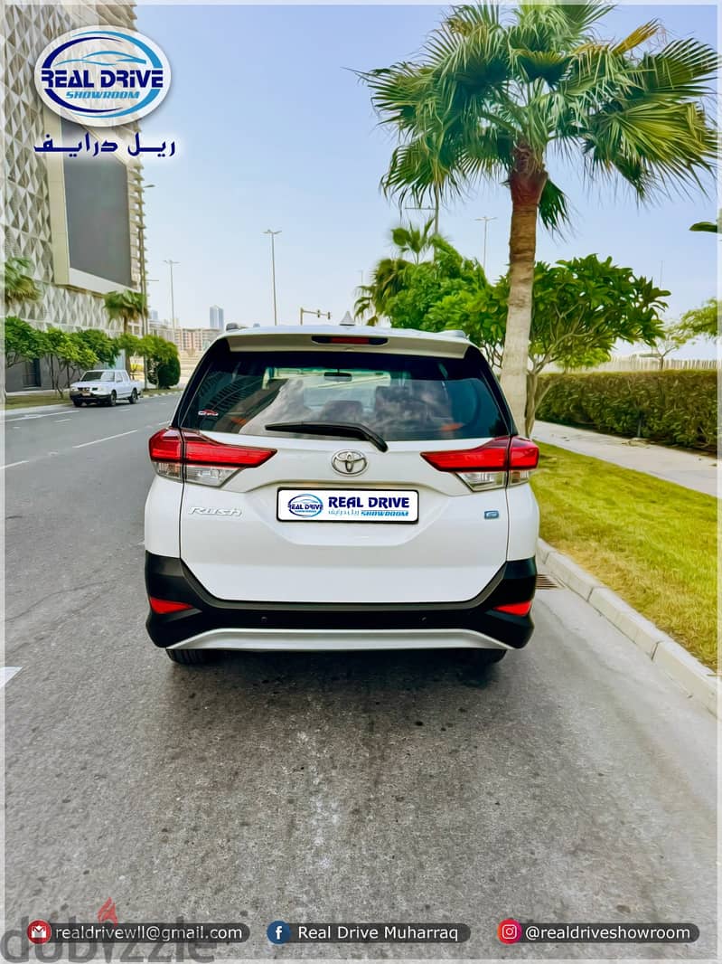 TOYOTA RUSH 7 SEATER  : 2020 : 1.5L V4  WHITE 43000KM 9