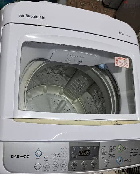 For sale. Daeivoo. Washing machine fully autocratic. 13. Kg 1