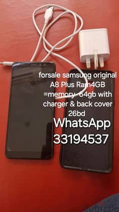 forsale samsung original  A8 Plus 0