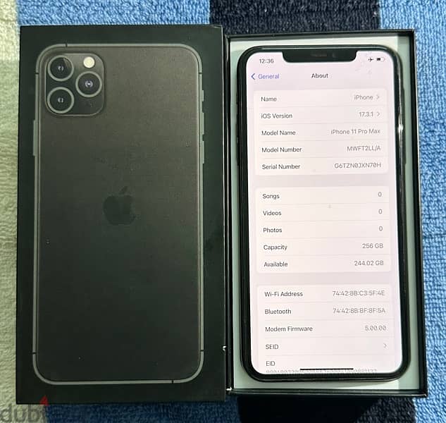 iPhone 11pro max 256gb 2