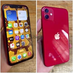 iPhone 11 Red 83% Battery Good Condition 0