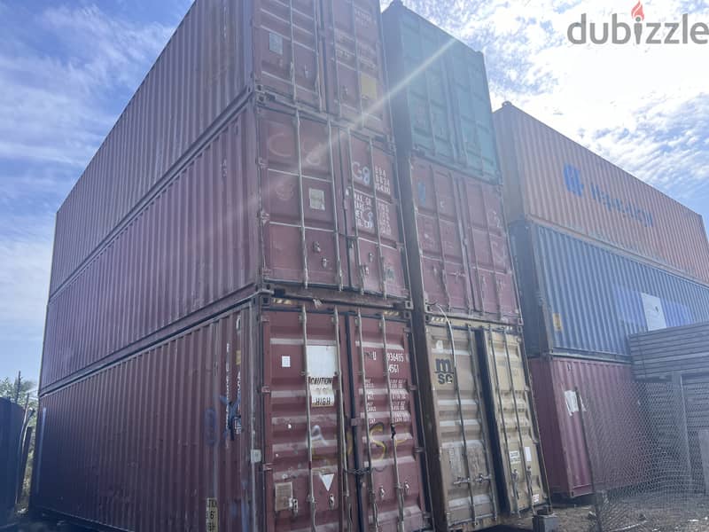 40ft HC CONTAINERS FOR SALE 0