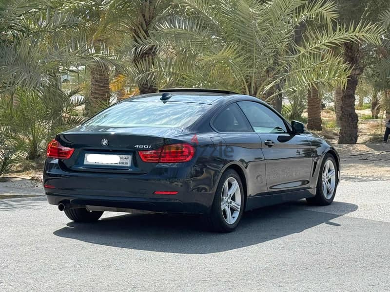 BMW 420i 2014 Blue 4