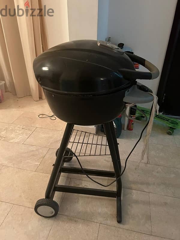 BBQ Zenet Electric Charcoal Grill 1