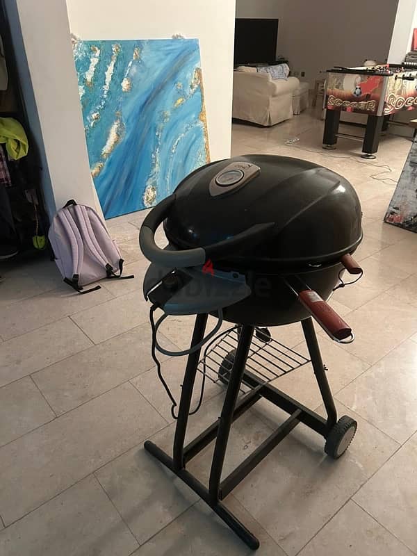 BBQ Zenet Electric Charcoal Grill 2