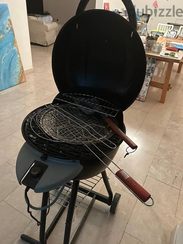 BBQ Zenet Electric Charcoal Grill 3