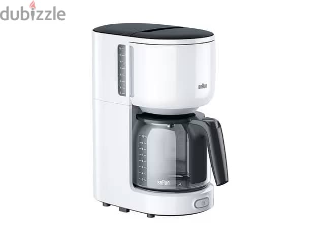 Braun Coffee Maker, 1000W, White, KF3100 4