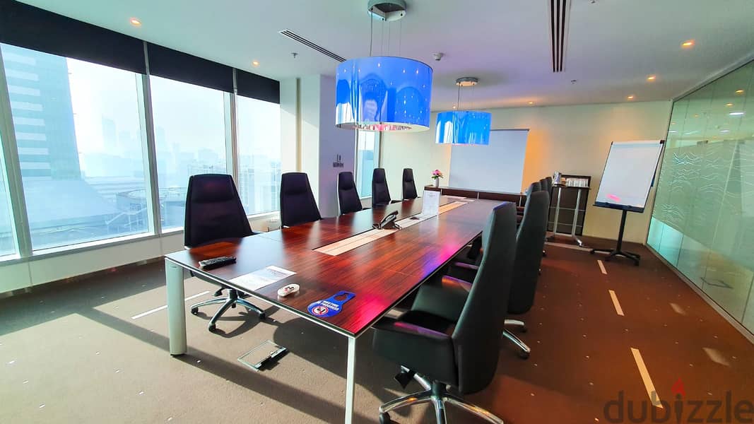 Professional office space in BAHRAIN, Financial Harbour on fully flex 4