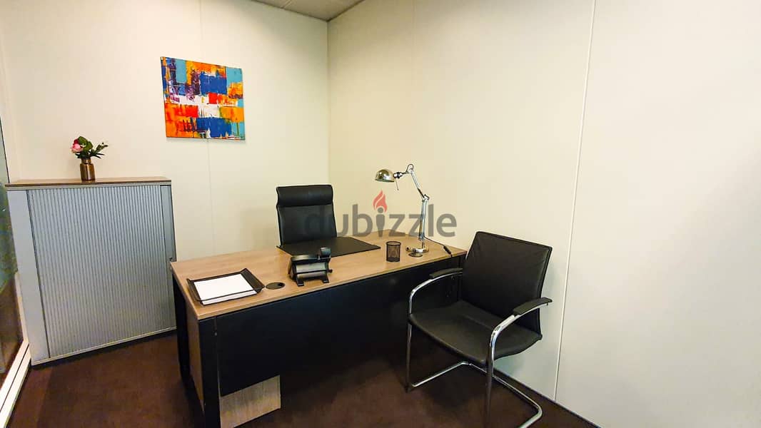 Professional office space in BAHRAIN, Financial Harbour on fully flex 7