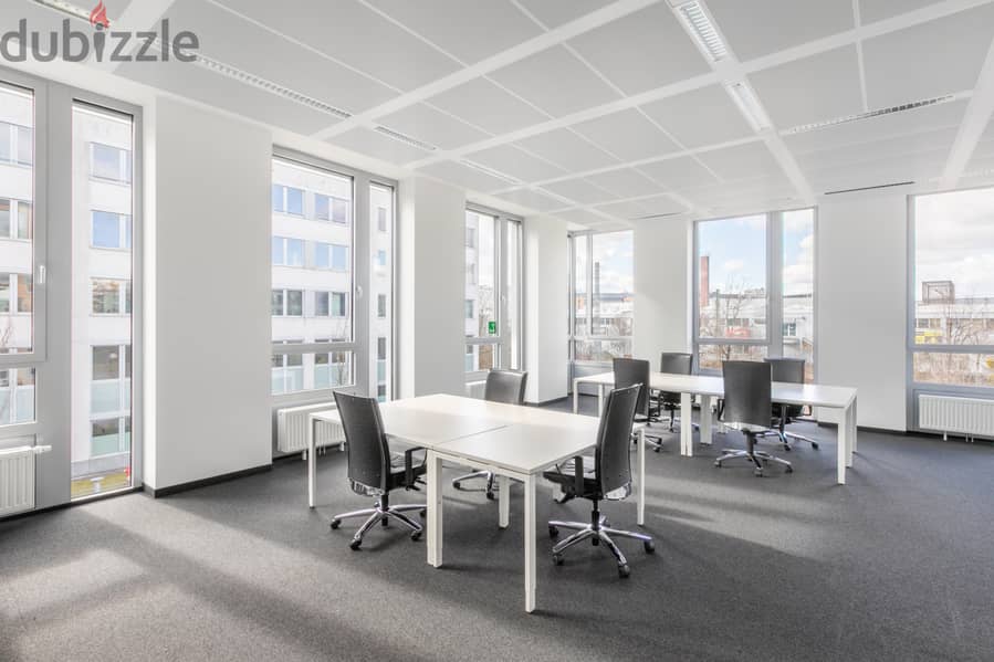 Move into ready-to-use open plan office space for 15 persons in BAHRA 8