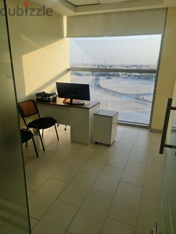 Get our offer office for rent 89 BD in prime location 6