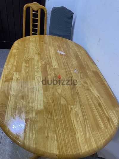 dining table with chairs