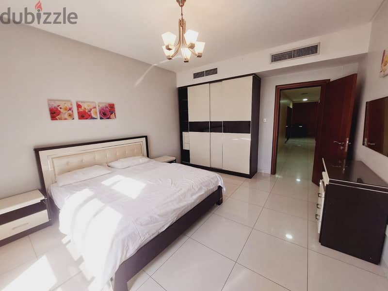 Ewa Unlimited 2 BHK | Specious | Gym | Furnished Aprt In Mahooz 1