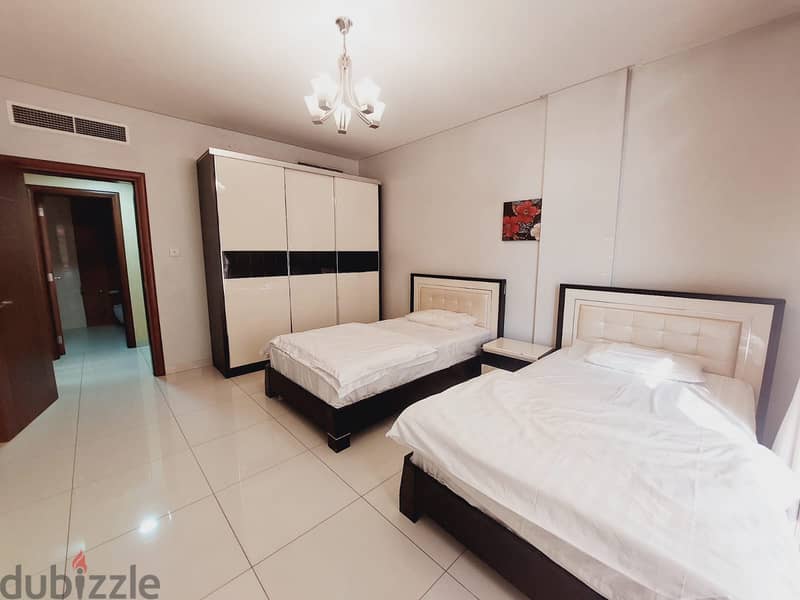 Ewa Unlimited 2 BHK | Specious | Gym | Furnished Aprt In Mahooz 2