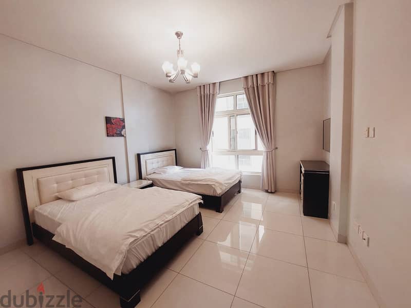 Ewa Unlimited 2 BHK | Specious | Gym | Furnished Aprt In Mahooz 5