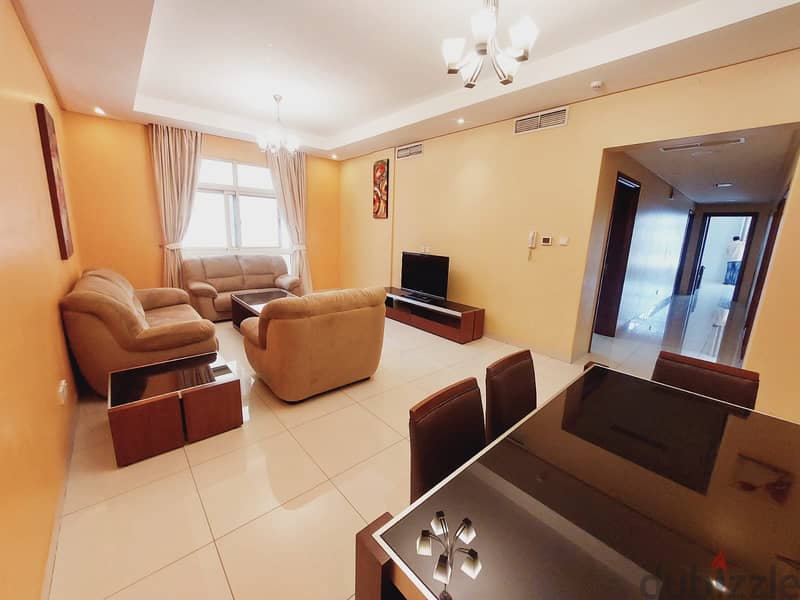 Unlimited Ewa 2 BHK | Specious | Gym | Furnished Aprt In Mahooz 2