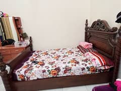 bed with frame for sale 0