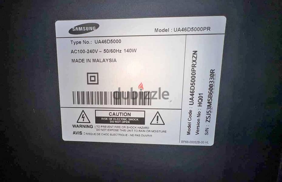 Samsung 46 inch led tv 2