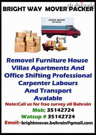 House Shifting Bahrain Furniture Removal Movers Fixing 35142724