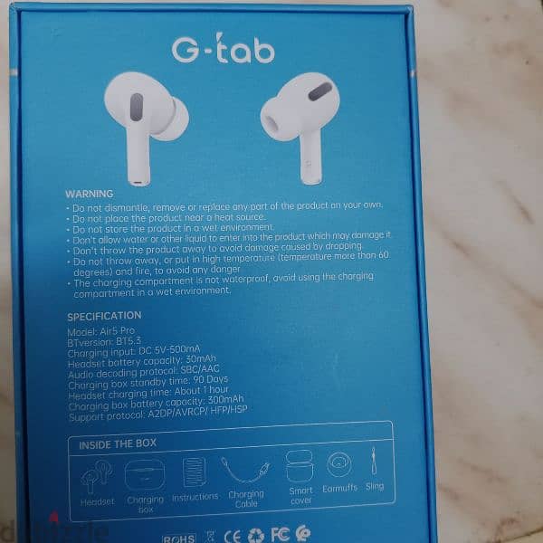 G Tab Air5 pro 0