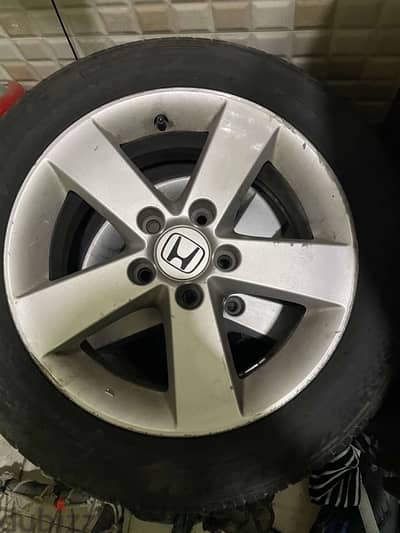 honda civic rims with tyres