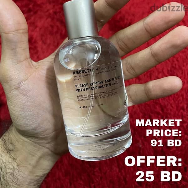 Original perfumes offers 5