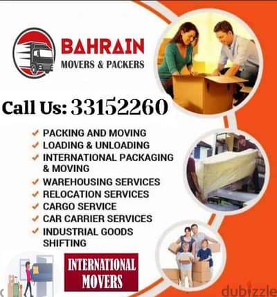 Furniture Moving packing service all over bahrain