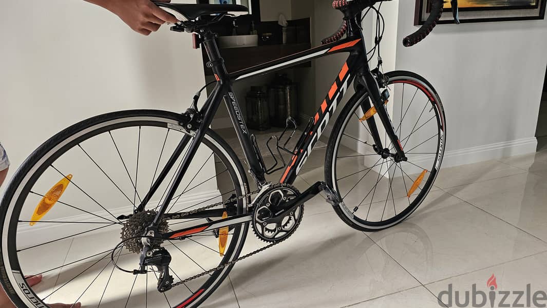 2020 Scott Speedster 40 Black-Orange Small (Triathlon, Road bike) 2