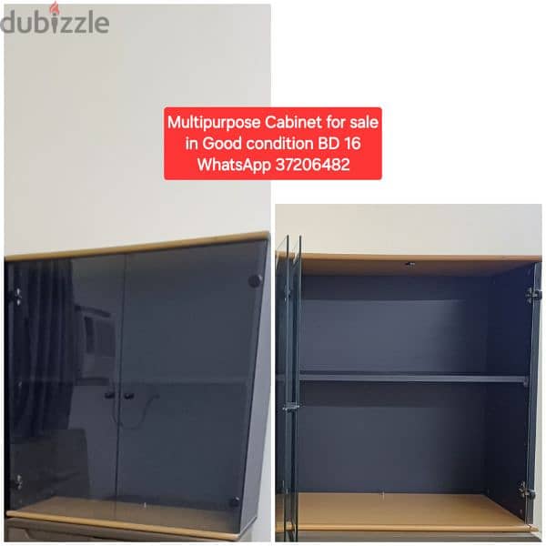 Multipurpose Cabinet and other items for sale with Delivery 12