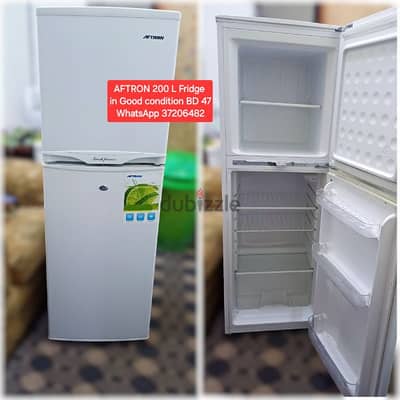 AFTRON 200 L Fridge and other items for sale with Delivery